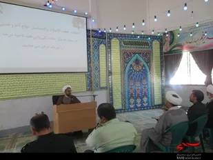 مراسم تکریم و معارفه مسئول نمایندگی ولی فقیه ناحیه درچه برگزار شد