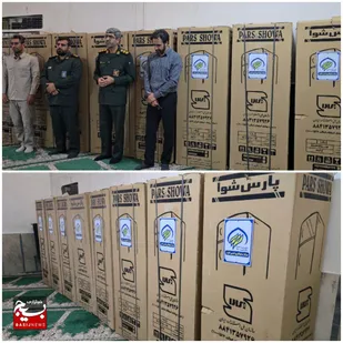 اهدای ۱۰ دستگاه یخچال به خانواده&zwnj;های کم&zwnj;برخوردار بخش الوارگرمسیری