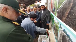 فاز اول طرح آب رسانی به ۱۰ روستای بخش لوندویل افتتاح شد