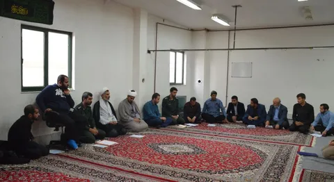 تکریم و معارفه رابط نمایندگی ولی فقیه حوزه عمار سپاه ناحیه بجنورد