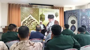 برگزاری جلسه اخلاق توسط حجت الاسلام رضایی (استاد اخلاق)