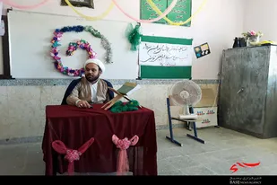 برگزاری طرح جوانه&zwnj;های صالحین در روستای قایش رزن