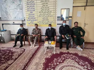 نشست تعاملی بین ناحیه مقاومت بسیج تفتان و انتظامی این شهرستان برگزار شد