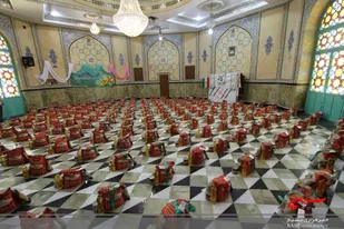رزمایش کمک مومنانه حوزه بسیج فاطمیه