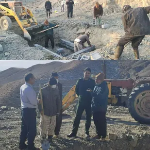پروژه مخزن ۱۰۰ مترمکعبی و شبکه آبرسانی در روستای چورچوری