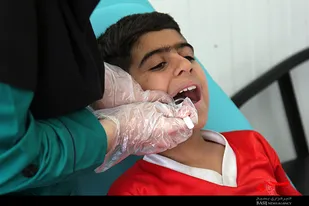 خدمات&shy; رسانی درمانگاه صحرایی بسیج جامعه پزشکی به مردم بوشهر