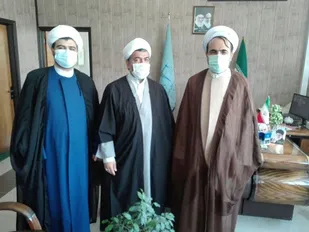 دیدار نماینده ولی فقیه در سپاه ناحیه حضرت روح اله(ره)  با رییس دادگستری کهریزک