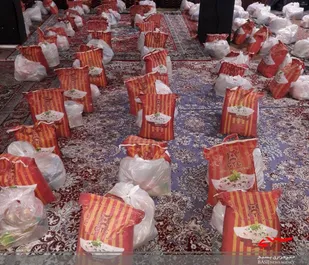 توزیع 300 بسته مواد غذایی توسط جهادگران سلامت شهرستان بجنورد