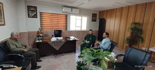 بازدید مسئول سازمان بسیج مهندسین صنعت و معدن استان سمنان از کانون بسیج مهندسین صنعت و معدن سپاه گرمسار