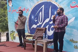 فیروزآباد غرق در شادی و سرور در جشن عید ولایت