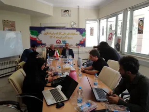 نشست خبری مسابقات کاراته و تیراندازی قهرمانی بسیج کشور برگزار شد