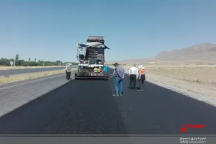 آسفالت محور ملایر ـ اراک