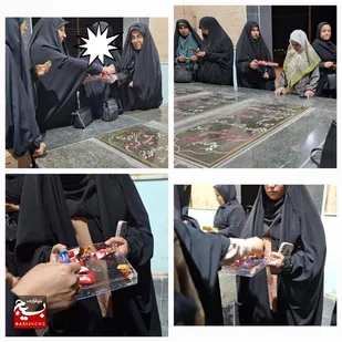 غبار روبی شهدای گمنام در هفتکل برگزار شد