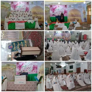 جشن سحرخیزان کوچک و ملائک آسمانی در اسلامیه شهرستان فردوس برگزار شد