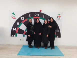 برگزاری مسابقات دارت ویژه  خانواده معزز شهدا و ایثارگران