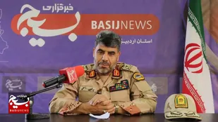 فیلم| حضور سردار اسمعلی فرمانده مرزبانی استان اردبیل در خبرگزاری بسیج