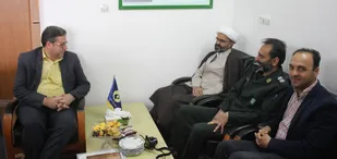 تقدیر مسئول نمایندگی ولی فقیه سپاه شاهرود از فعالیت&zwnj;های دفتر خبری صداوسیما+ تصاویر