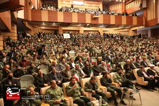 نمایش اقتدار بسیجیان در شهرکرد