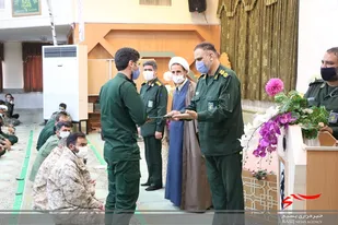 برگزاری آیین گرامیداشت هفته بسیج و نکوداشت نماز در لشکر 14 امام حسین (علیه السلام)