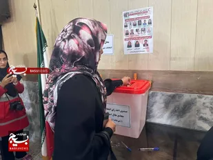 برگزاری ششمین دوره انتخابات مجامع جمعیت هلال&zwnj;احمر استان خراسان رضوی در چناران