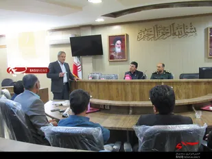 مراسم تكريم و معارفه مسئول بسيج ادارات سپاه شهرستان نجف آباد