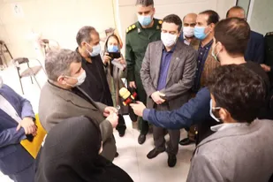 با حضور دکتر حریرچی از مراکز ۱۶ ساعته استان بازدید شد