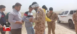 برگزاری اردوی عملی و میدان تیر دانش‌آموزی در صالح‌آباد