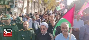 اجتماع مردم شاهرود در حمایت از مردم مظلوم لبنان و فلسطین+ تصاویر