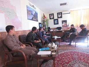 جلسه شورای صادقین در سپاه ناحیه کلات برگزار شد