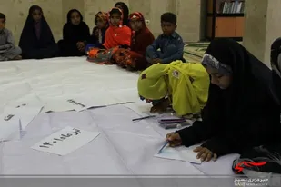برگزاری مسابقات نقاشی با موضوع عفاف و حجاب در چابهار
