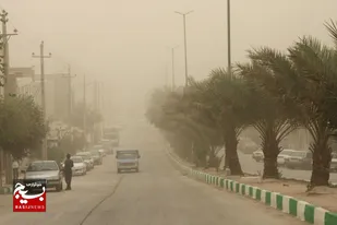 ادامه وقوع پدیده گرد و خاک در خوزستان