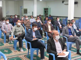 نشست صمیمانه فرمانده ناحیه مرکزی یزد با فرماندهان پایگاه&zwnj;های حوزه ادارات