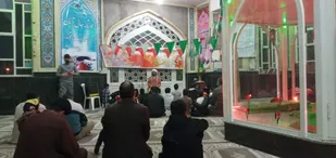 جشن  ولادت حضرت زینب  کبری سلام الله علیها درجوار قبور شهدای گمنام