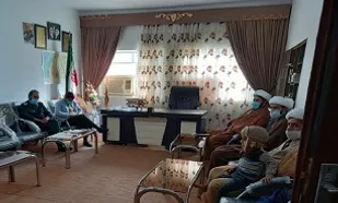 دیدار فرمانده سپاه زابل با امام جمعه شهر بنجار