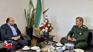 دیدار مدیرعامل شرکت گاز استان با مسئولان سازمان بسیج ادارات و کارمندان سپاه حضرت جوادالائمه(ع) به مناسبت هفته دفاع مقدس