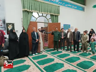 آیین بدرقه دانش آموزان مه ولاتی در عزیمت به اردوی راهیان نور