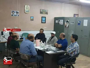 جلسه هیئت اندیشه ورز بسیج کارگری مهدیشهر برگزار شد