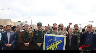 راهپیمایی مردم اردستان در محکومیت اقدام آمریکا علیه سپاه