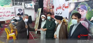 تجلیل از رزمندگان دوران دفاع مقدس در تنکابن