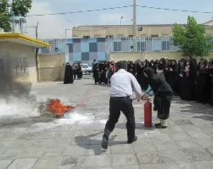 رزمایش امداد و نجات در منطقه 21تهران برگزارشد