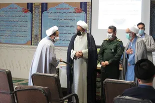 مراسم تکریم و معارفه مسئول دفتر نمایندگی، ولی فقیه در سپاه میثم مشهد