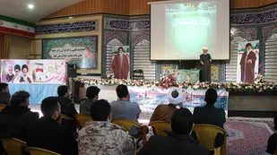 حضور سخنران برجسته کشوری در لشکرعملیاتی مردم پایه پنج نصر