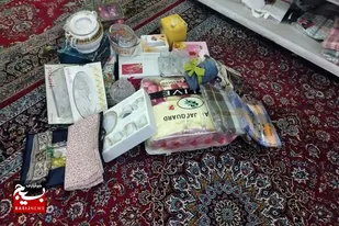 به مناسبت عید غدیر جهیزیه به زوج کم برخوردار در سرخه اهدا شد