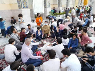 اردوی زیارتی پایگاه اسوه استان در مشهد مقدس