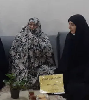 گفتگو با بانوی جهادگر بسیجی  حوزه حضرت صدیقه کبری(س) قرچک