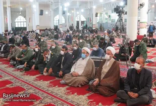 روایتگری تصاویر از همایش اقتدار بسیج در دامغان
