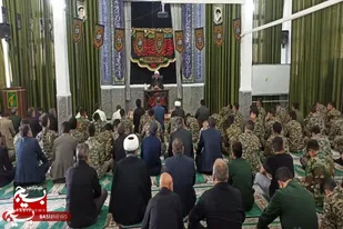 برگزاری مراسم عزاداری سید و سالار شهیدان در سپاه ناحیه رزن