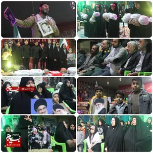 مراسم بزرگداشت شهدای مقاومت و سالگرد شهادت سردار دل&zwnj;ها حاج قاسم سلیمانی در اهرم برگزار شد