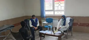 ویزیت تخصصی گروه جهادی در مناطق محروم کرمان