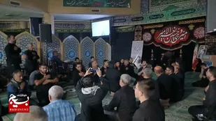 کاروان باغملک در آستانۀ تشییع ، حماسه عشق آفرید
